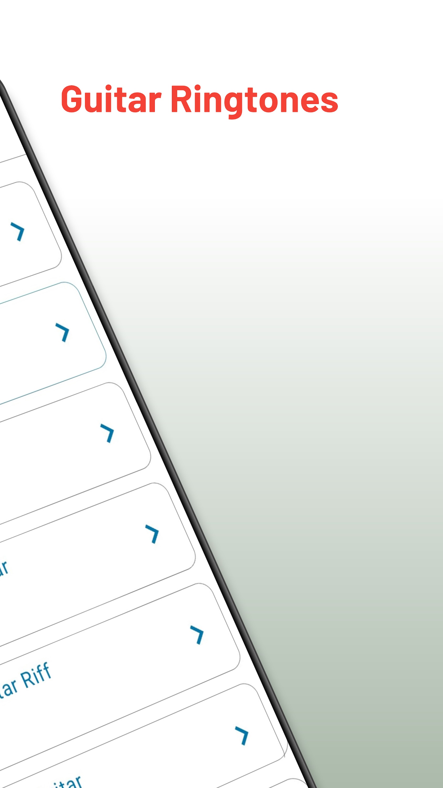اسکرین شات 2 برنامه Guitar Ringtones