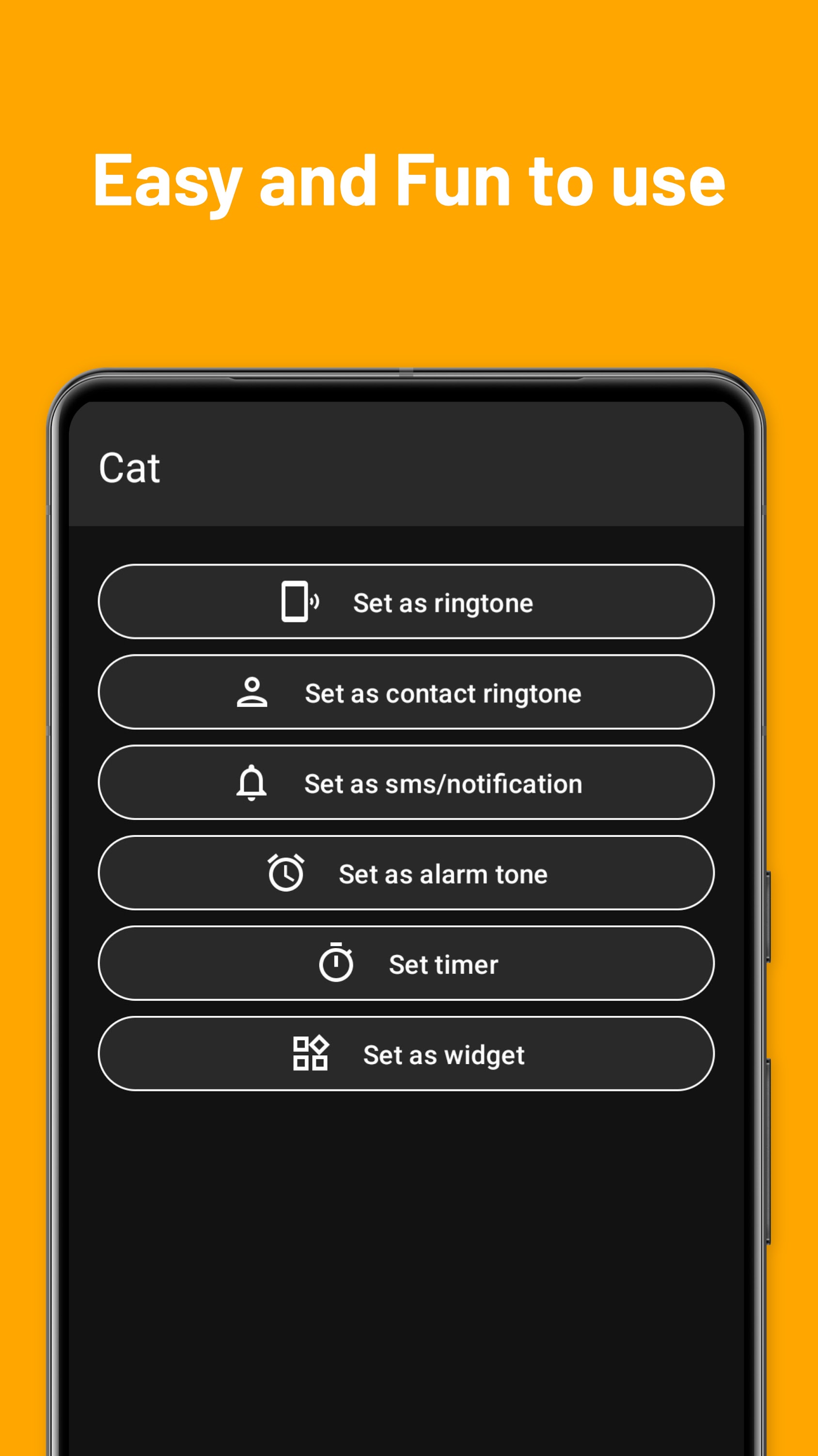 اسکرین شات 3 برنامه Animal Sounds Ringtones