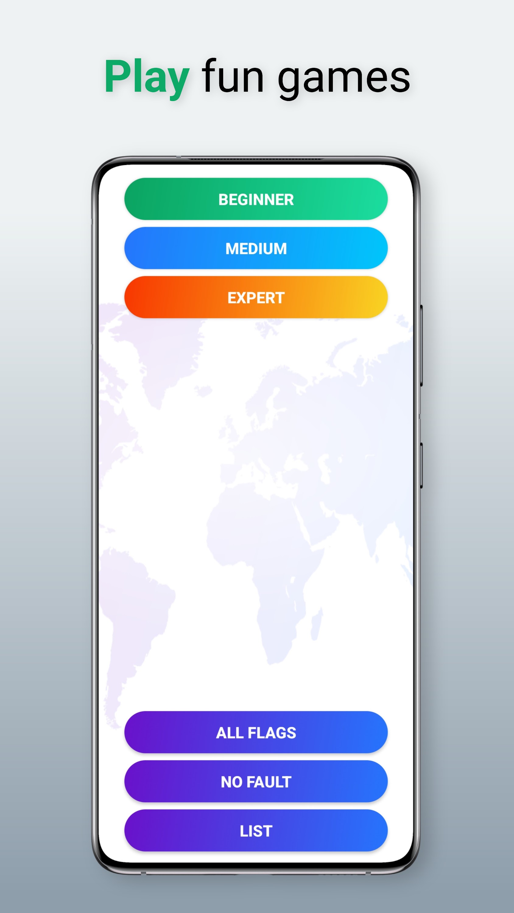 اسکرین شات 3 بازی Flags of the World Quiz Game