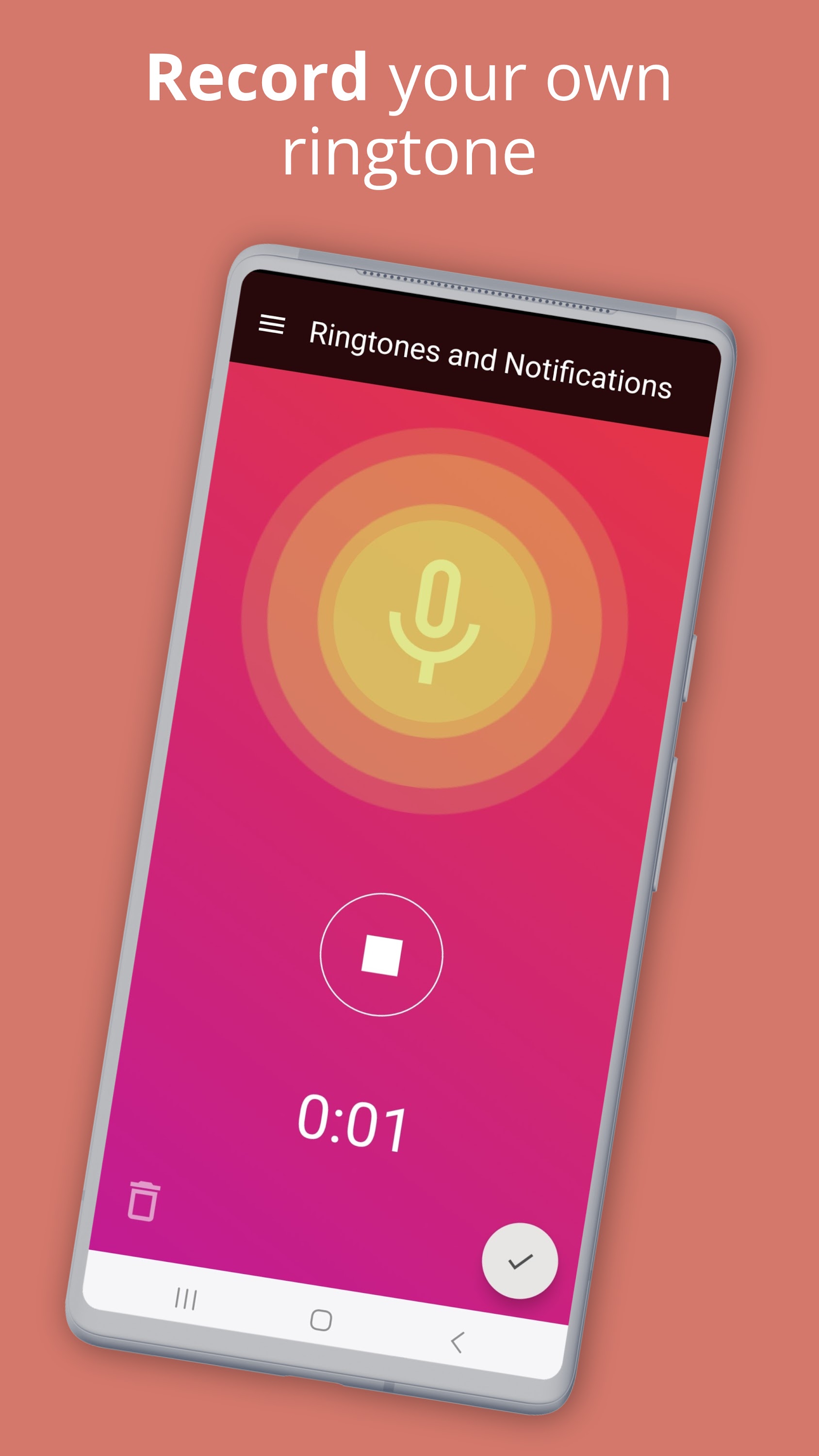 اسکرین شات 3 برنامه آهنگ های زنگ و صدای اعلان