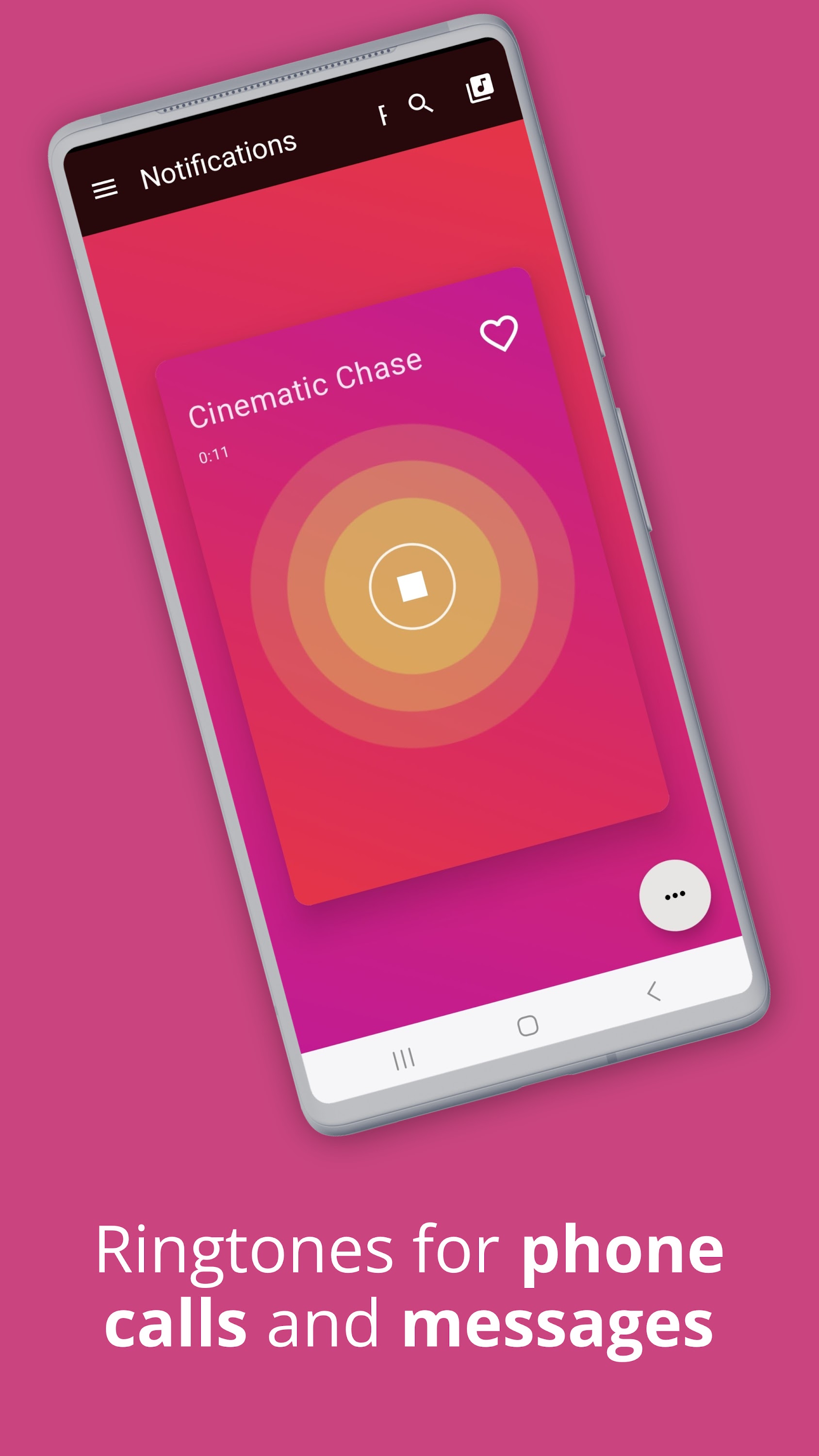 اسکرین شات 2 برنامه آهنگ های زنگ و صدای اعلان