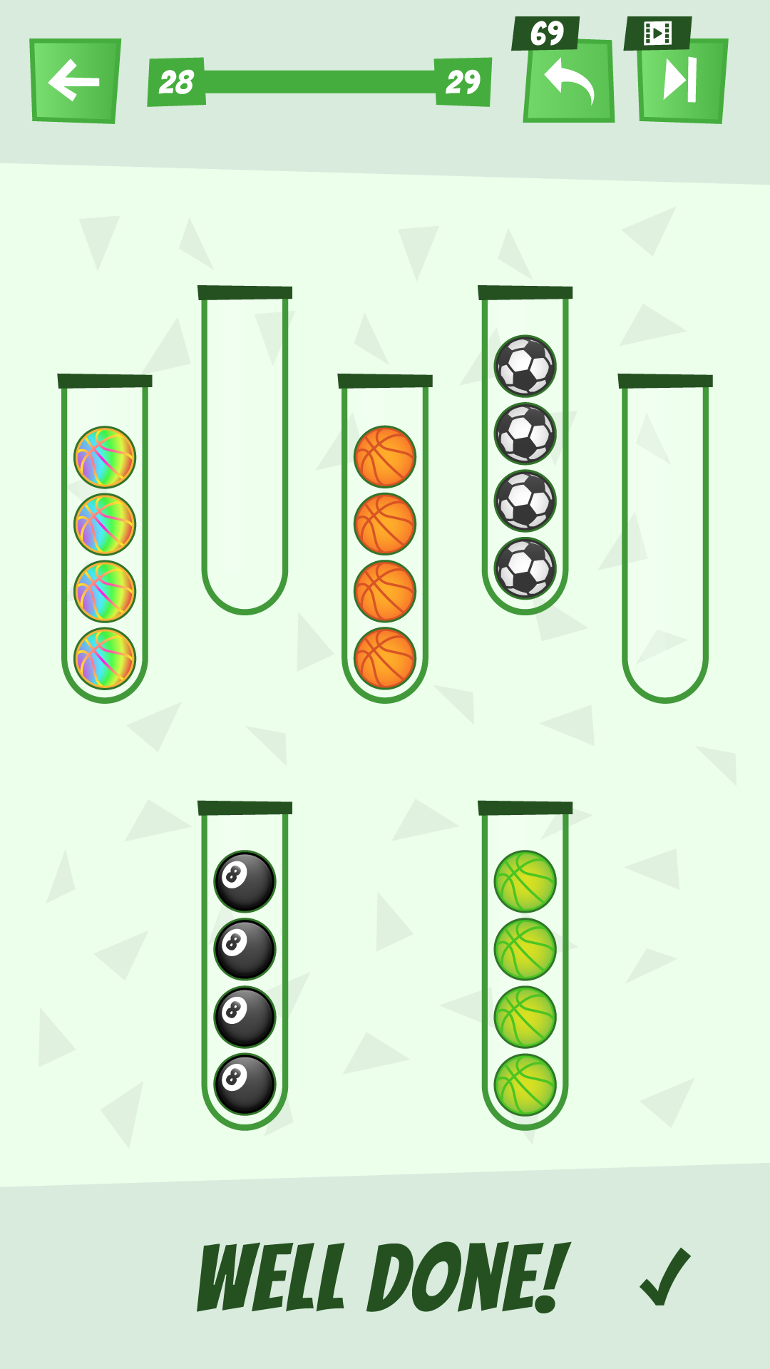 اسکرین شات 3 بازی Sorty Ball Color Puzzle Game