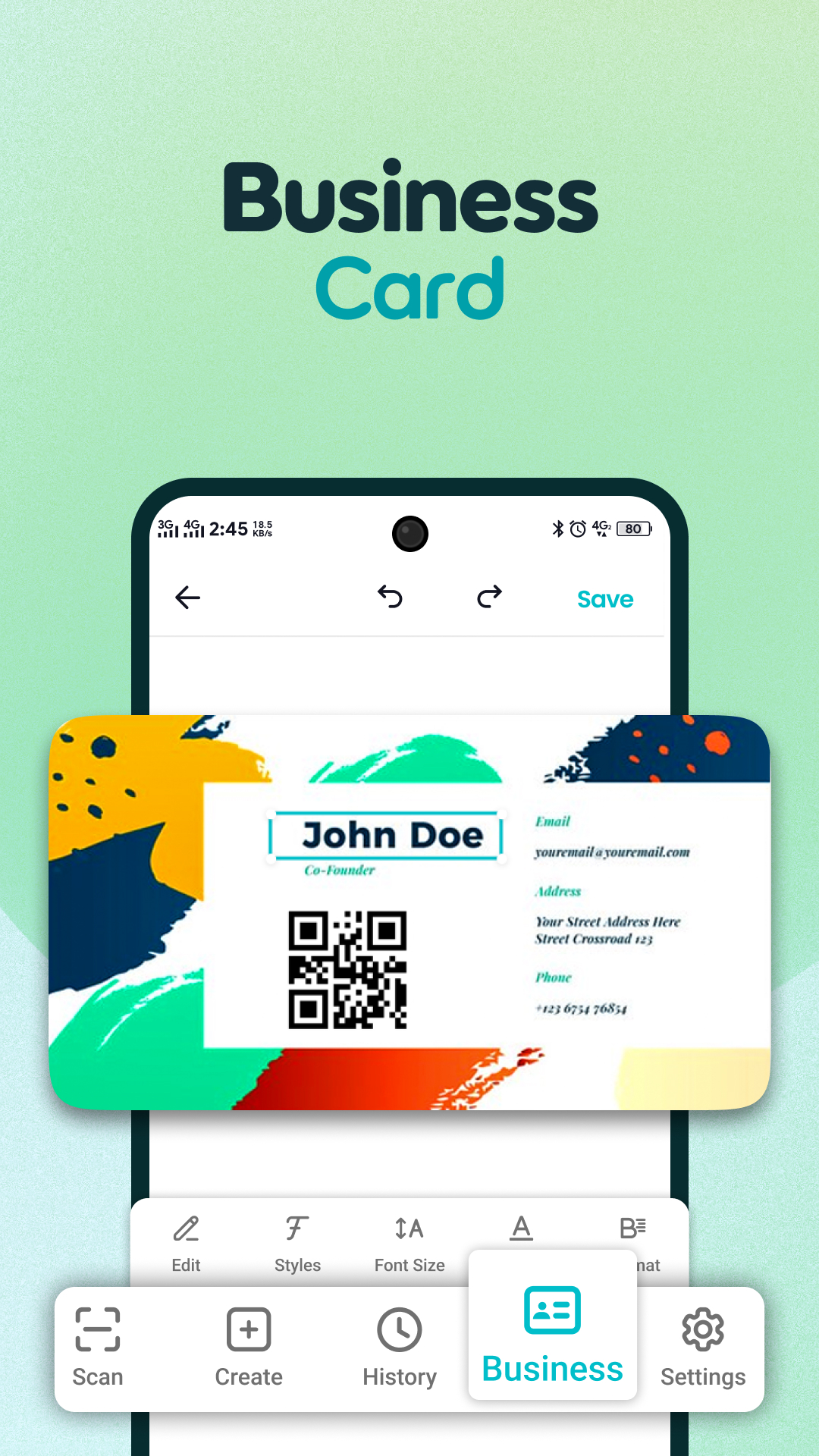 اسکرین شات 6 برنامه QR Scanner - Barcode Scanner