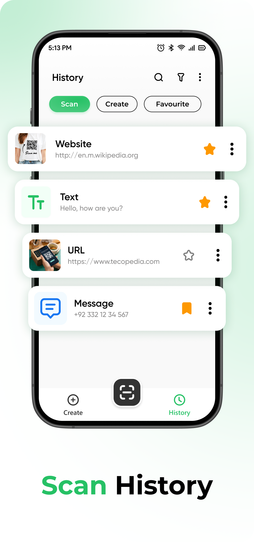اسکرین شات 7 برنامه QR Scanner - Barcode Reader