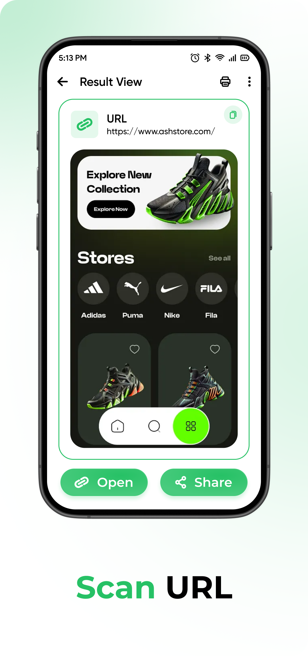 اسکرین شات 3 برنامه QR Scanner - Barcode Reader
