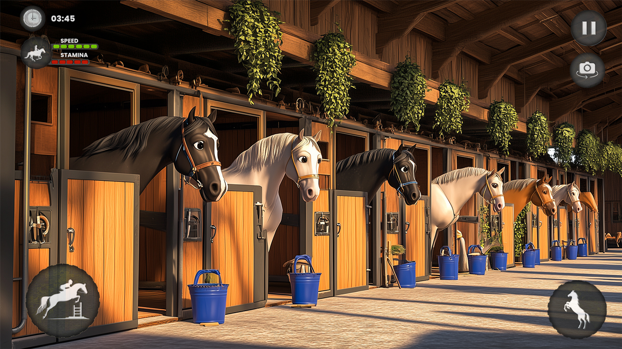 اسکرین شات 1 بازی Horse Racing Rider Horse Games