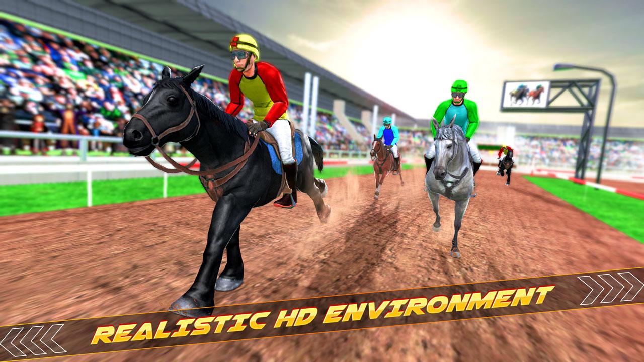 اسکرین شات 4 بازی Dubai Racing Horse Games