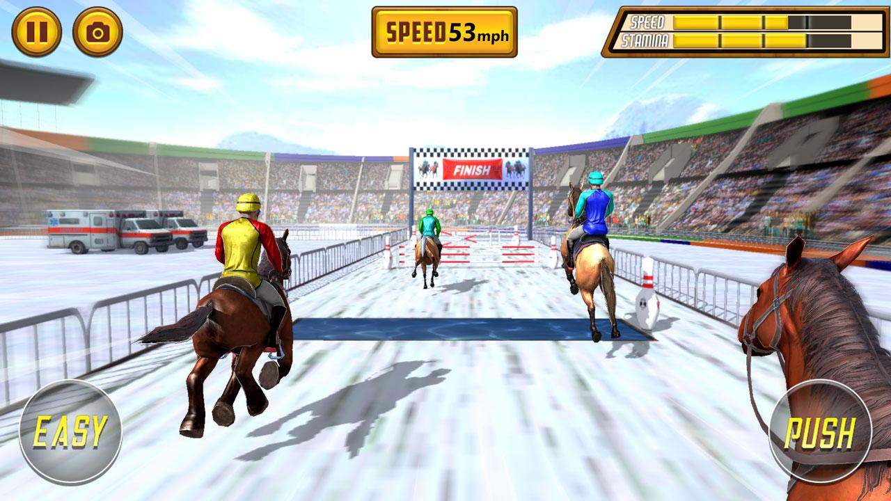 اسکرین شات 1 بازی Dubai Racing Horse Games