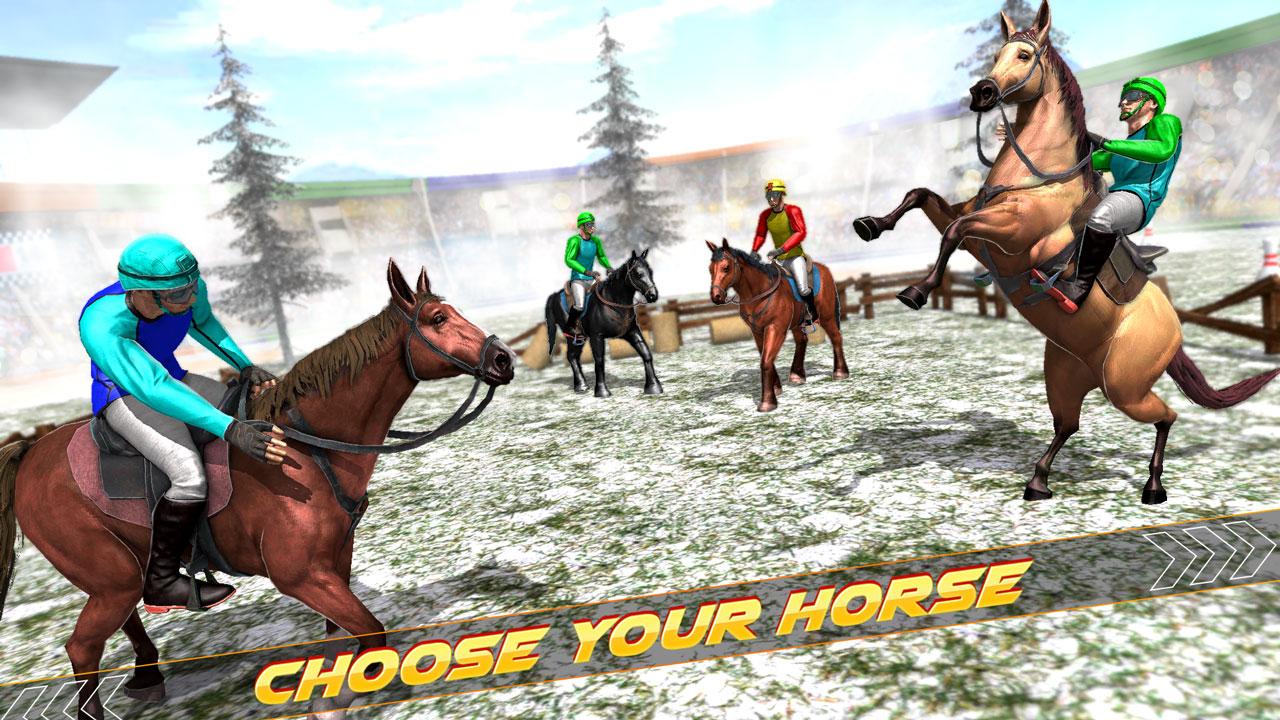 اسکرین شات 2 بازی Dubai Racing Horse Games