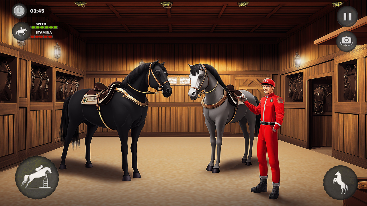 اسکرین شات 3 بازی Horse Racing Rider Horse Games