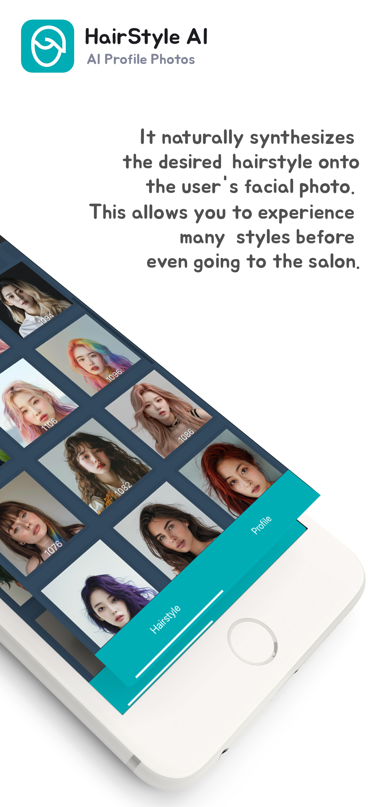 اسکرین شات 2 برنامه HairStyle AI