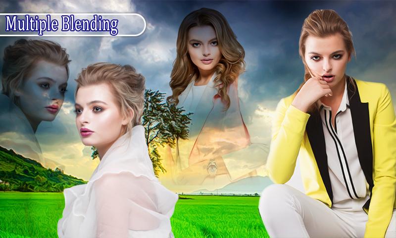 اسکرین شات 4 برنامه Photo Blender - Photo Mixer