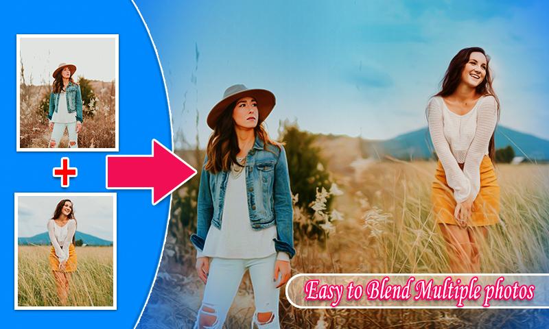 اسکرین شات 6 برنامه Photo Blender - Photo Mixer