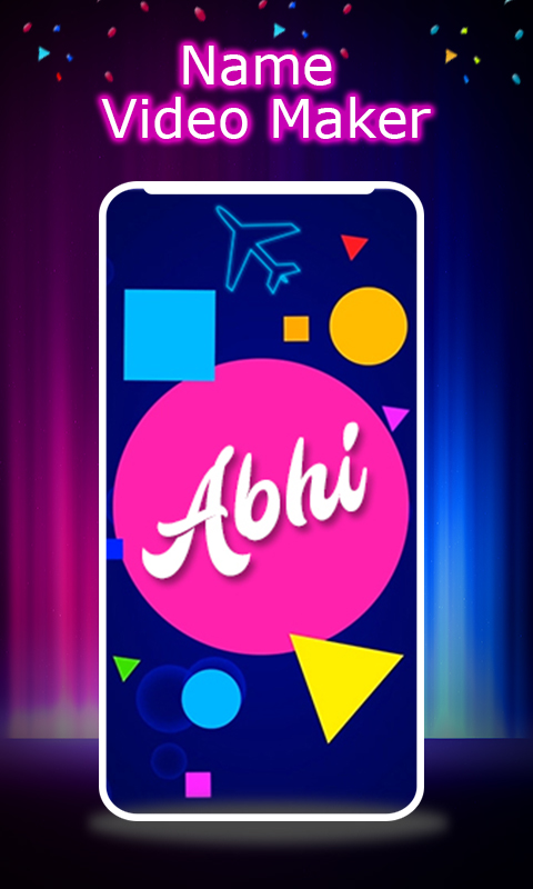 اسکرین شات 7 برنامه Name Video Maker With Song