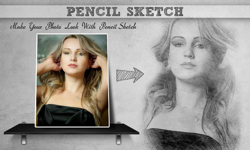 اسکرین شات 5 برنامه Pencil Sketch Art Photo Editor