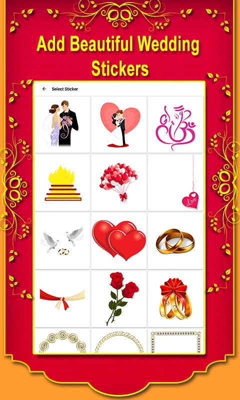 اسکرین شات 6 برنامه Wedding Invitation Card Maker