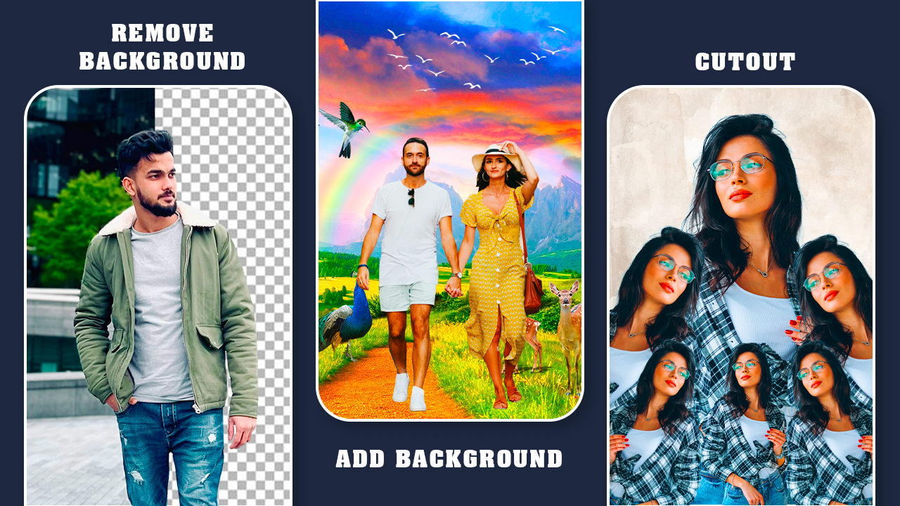 اسکرین شات 1 برنامه Cut Out : Background Eraser