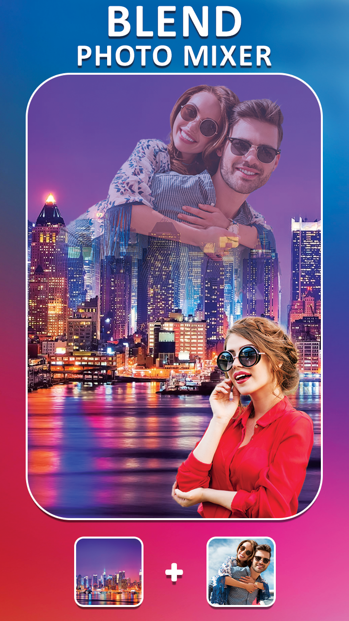 اسکرین شات 8 برنامه Blend Me Photo Mixer Editor