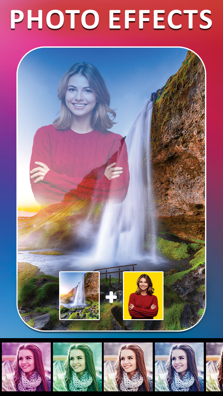 اسکرین شات 7 برنامه Blend Me Photo Mixer Editor