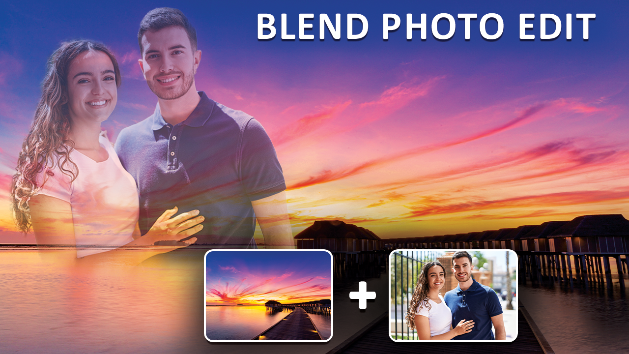 اسکرین شات 1 برنامه Blend Me Photo Mixer Editor