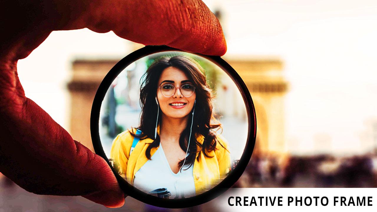 اسکرین شات 6 برنامه Creative Photo Frame : Prank