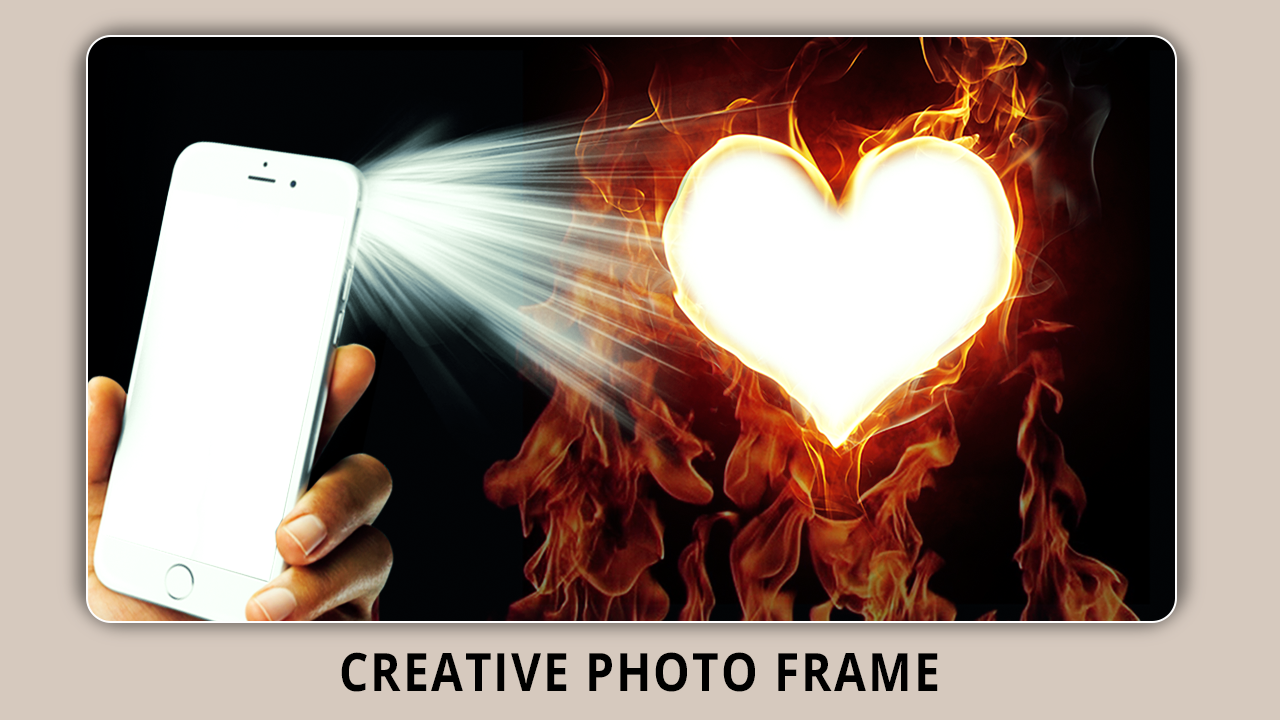 اسکرین شات 1 برنامه Creative Photo Frame : Prank