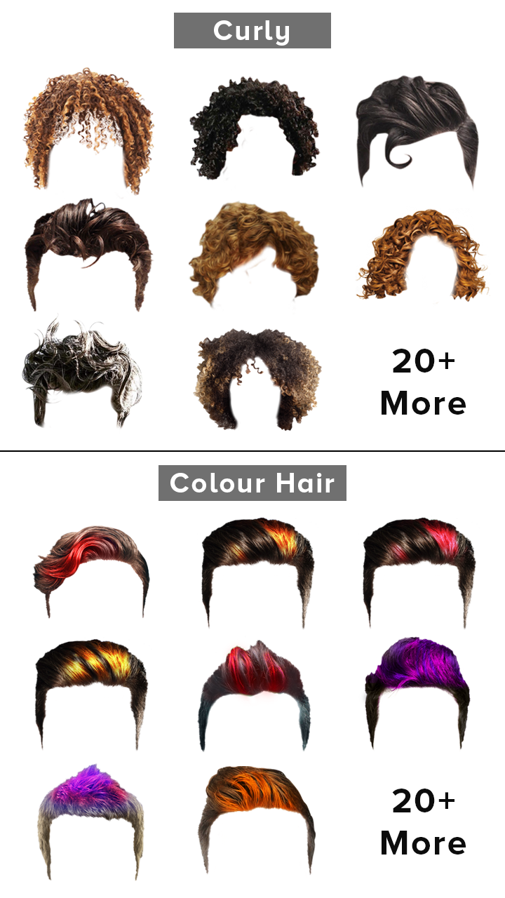 اسکرین شات 2 برنامه Man Hair Mustache Style  PRO