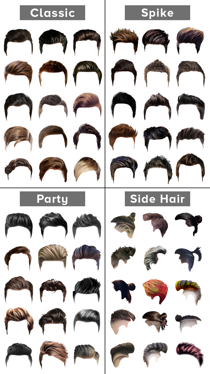 اسکرین شات 1 برنامه Man Hair Mustache Style  PRO