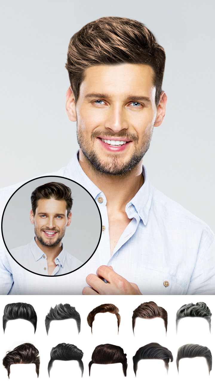 اسکرین شات 4 برنامه Man Hair Mustache Style  PRO