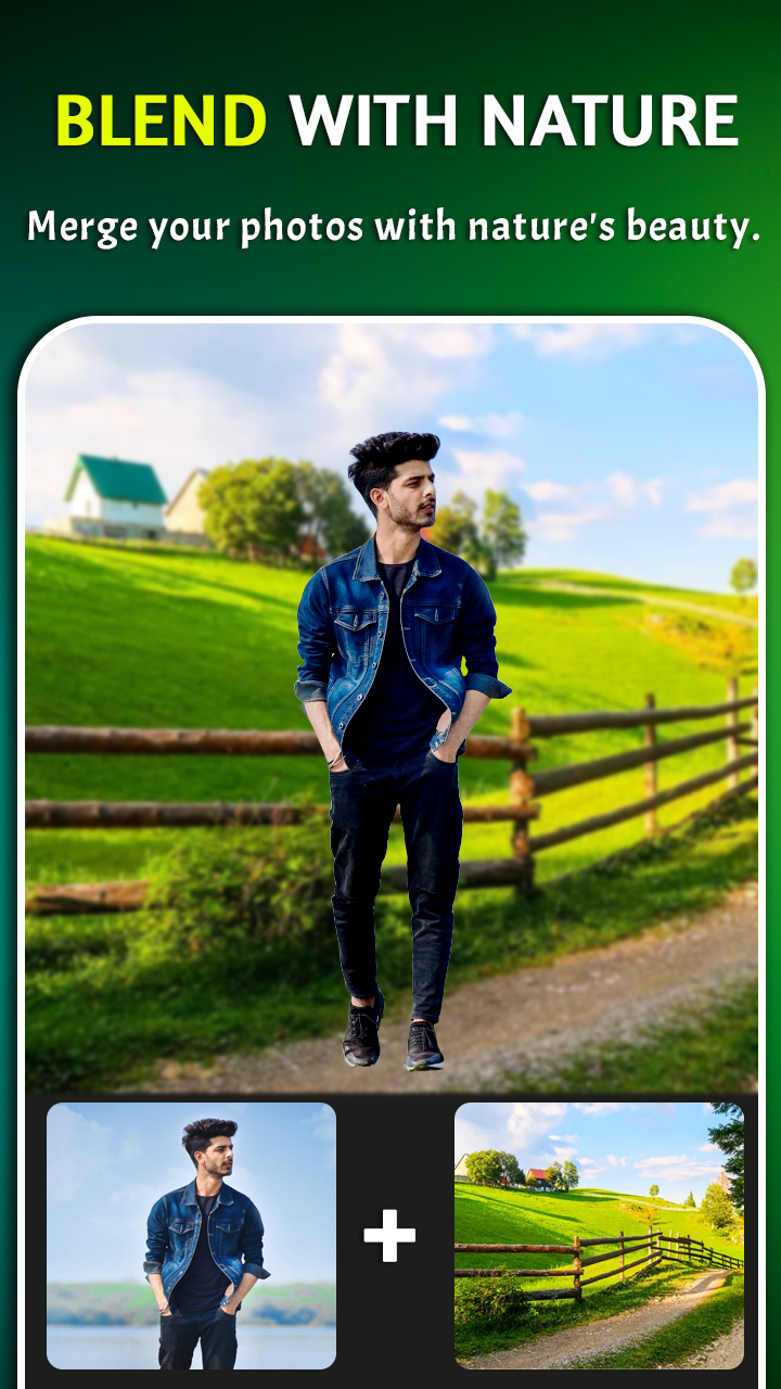 اسکرین شات 3 برنامه Nature Photo editor Frame 2024