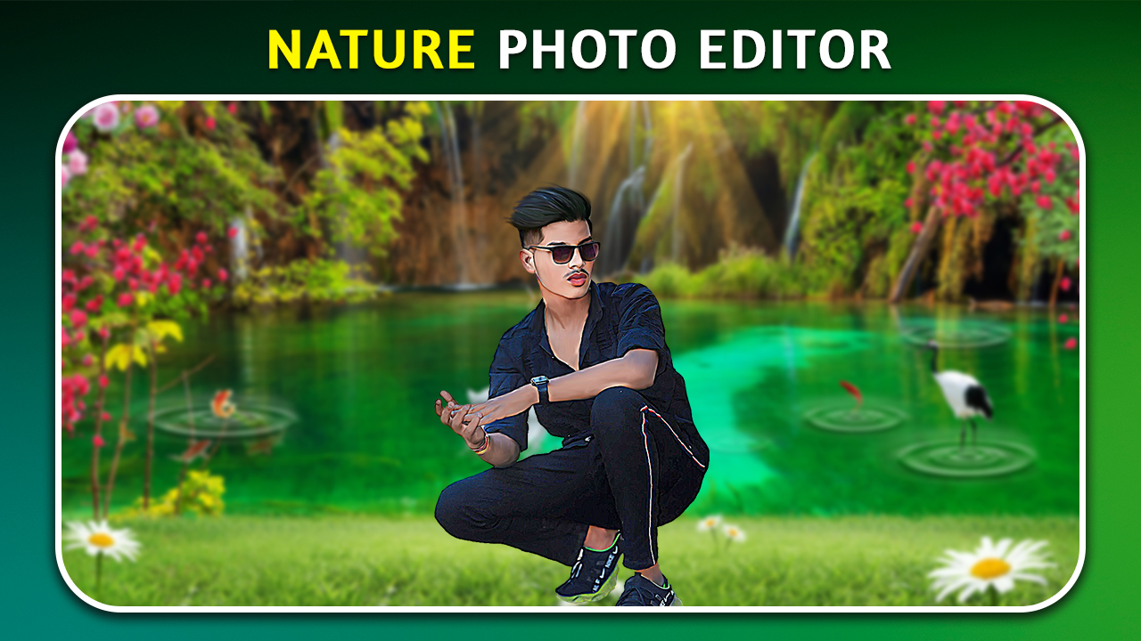 اسکرین شات 5 برنامه Nature Photo editor Frame 2024