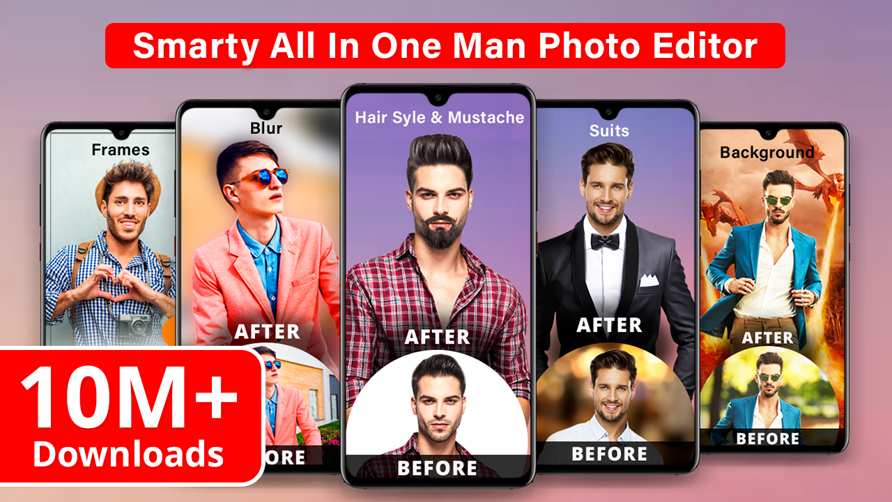 اسکرین شات 1 برنامه Smarty Man Editor App Maker