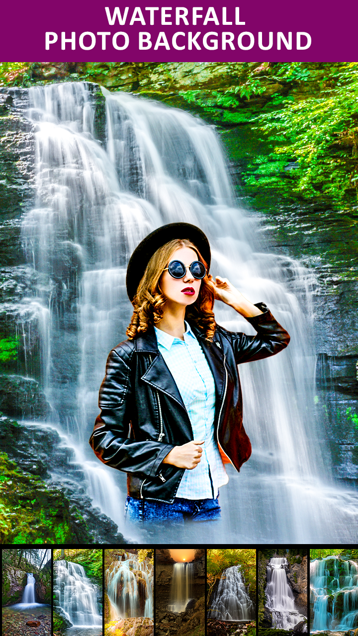 اسکرین شات 3 برنامه Waterfall Photo Editor frame