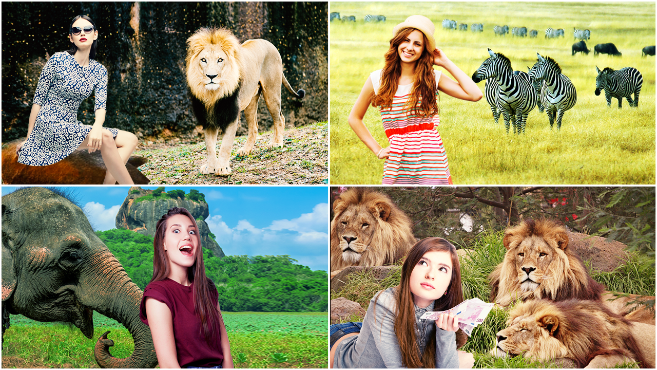 اسکرین شات 8 برنامه Wild Animal Photo Editor Frame