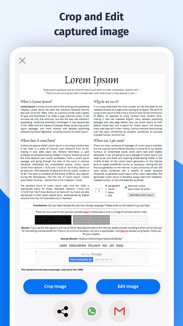 اسکرین شات 5 برنامه Long: Full Screenshot Capture