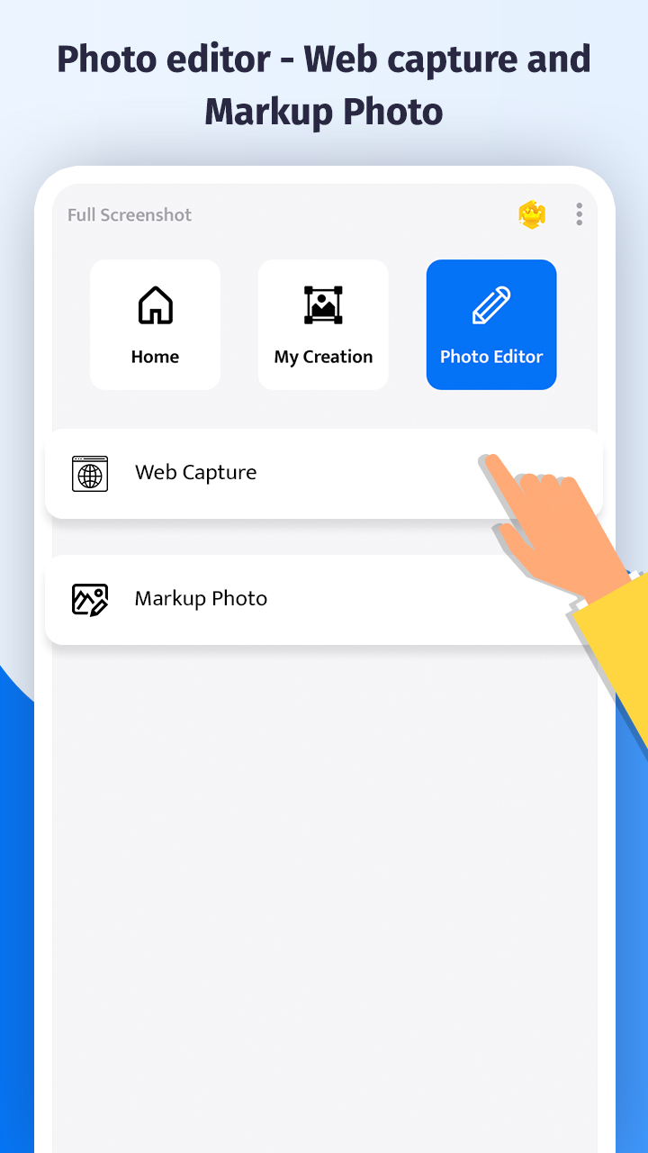 اسکرین شات 3 برنامه Long: Full Screenshot Capture