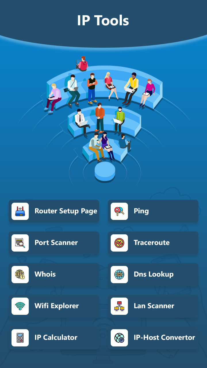 اسکرین شات 3 برنامه Find WiFi Connect to Internet