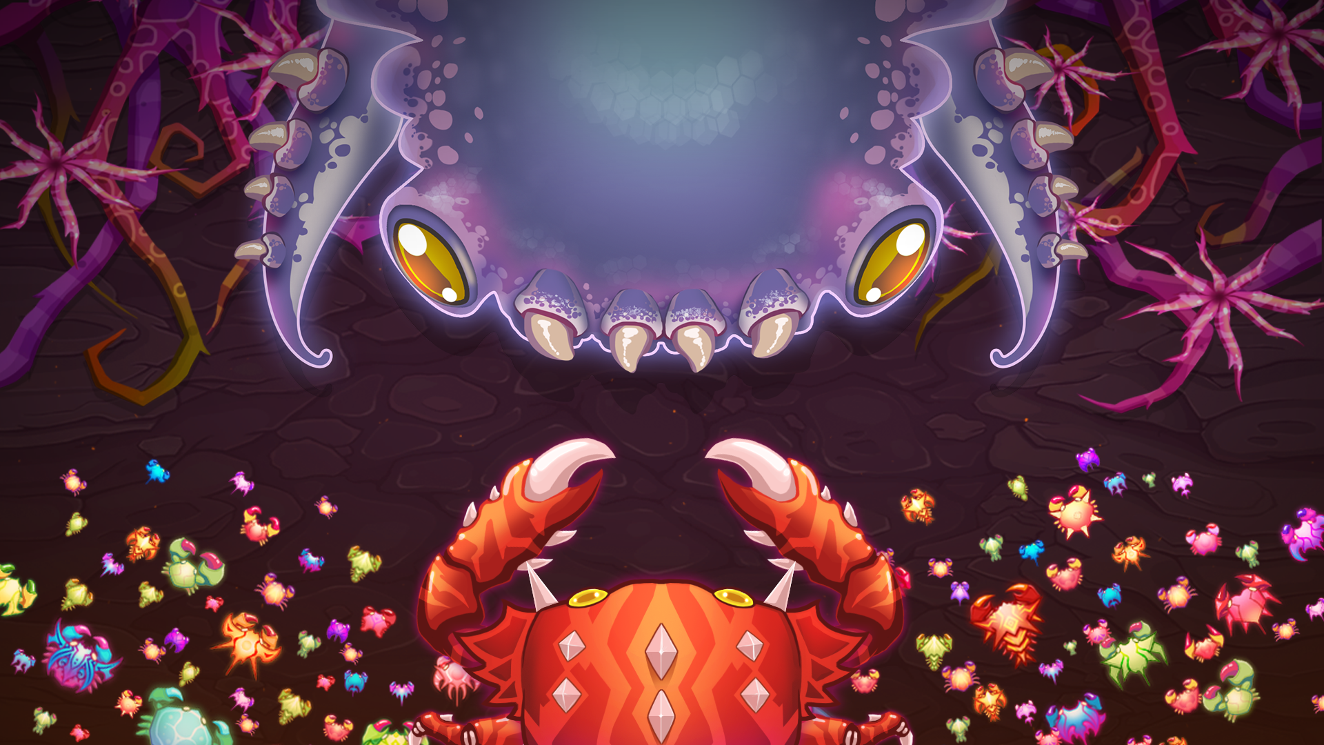 اسکرین شات 1 بازی Crab War: Idle Swarm Evolution