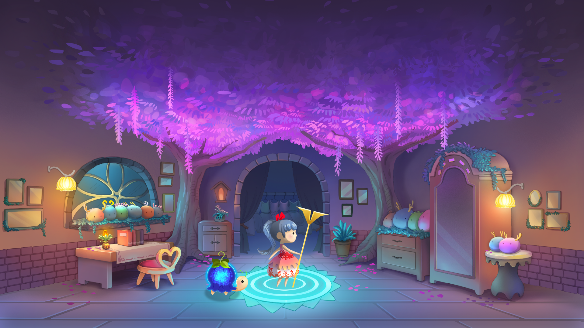 اسکرین شات 1 بازی Light a Way: Tap Tap Fairytale
