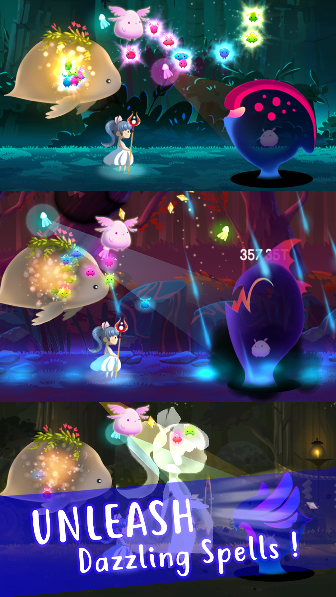 اسکرین شات 6 بازی Light a Way: Tap Tap Fairytale