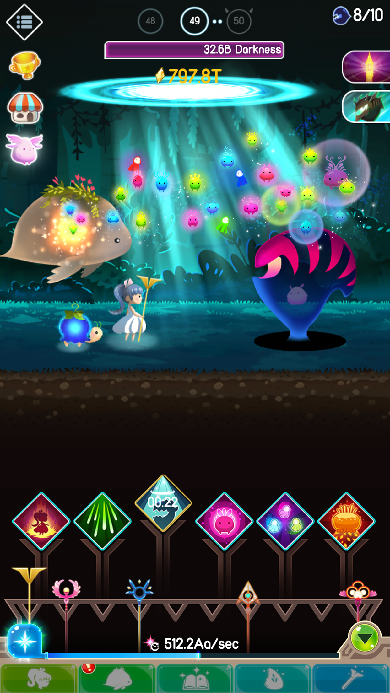 اسکرین شات 8 بازی Light a Way: Tap Tap Fairytale