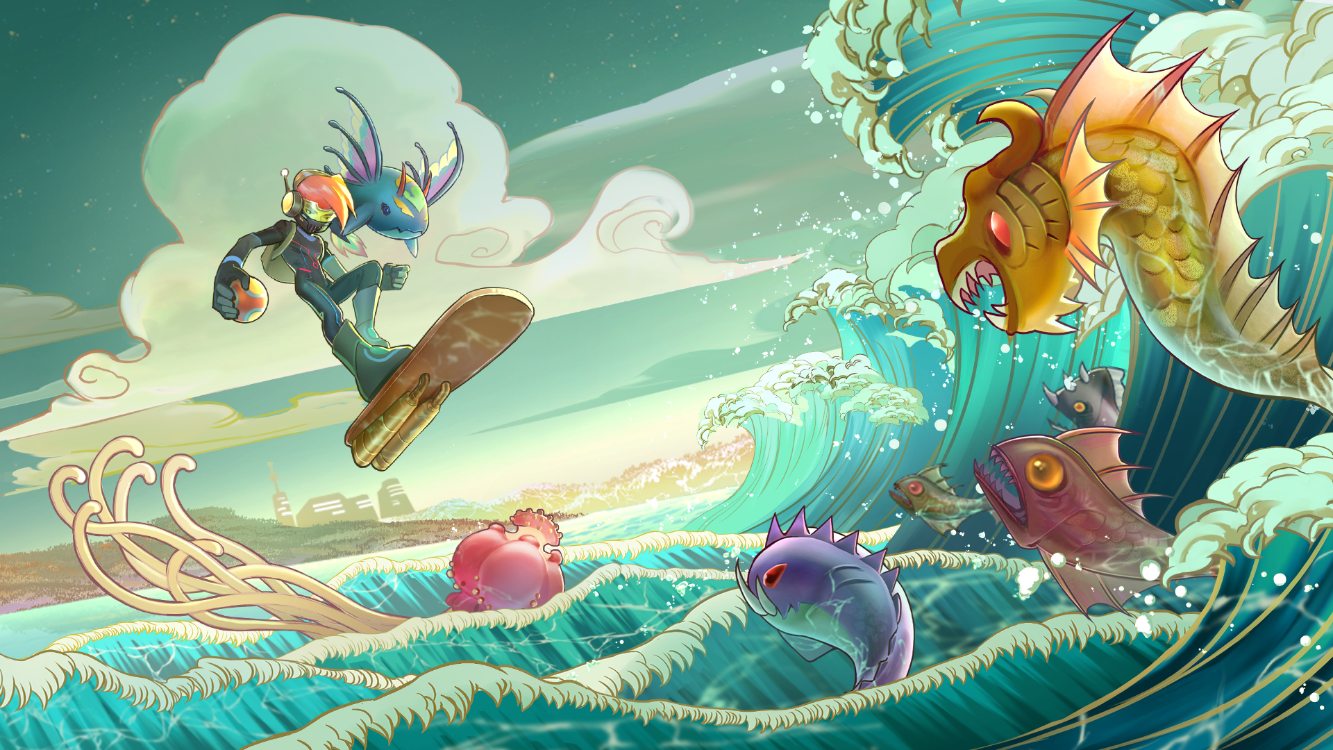 اسکرین شات 1 بازی Mobfish Hunter