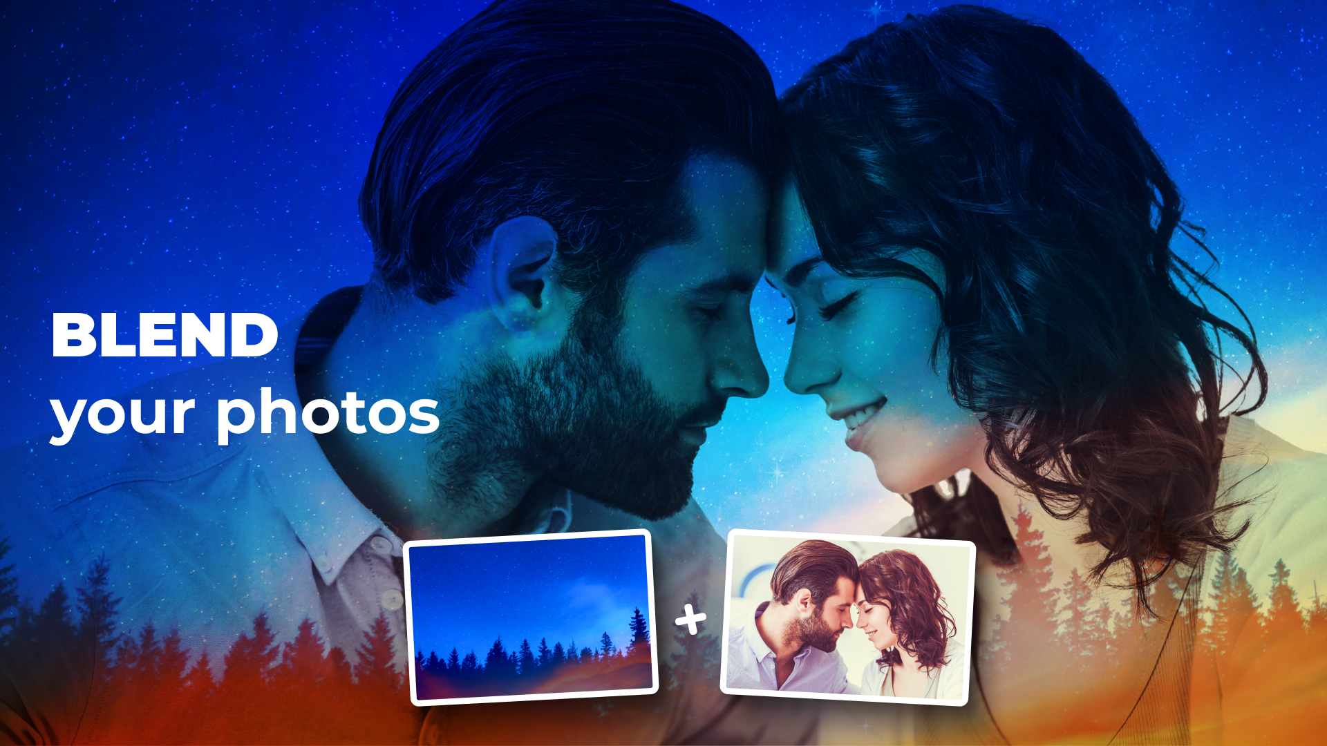 اسکرین شات 1 برنامه Blend Photo Editor & Effect