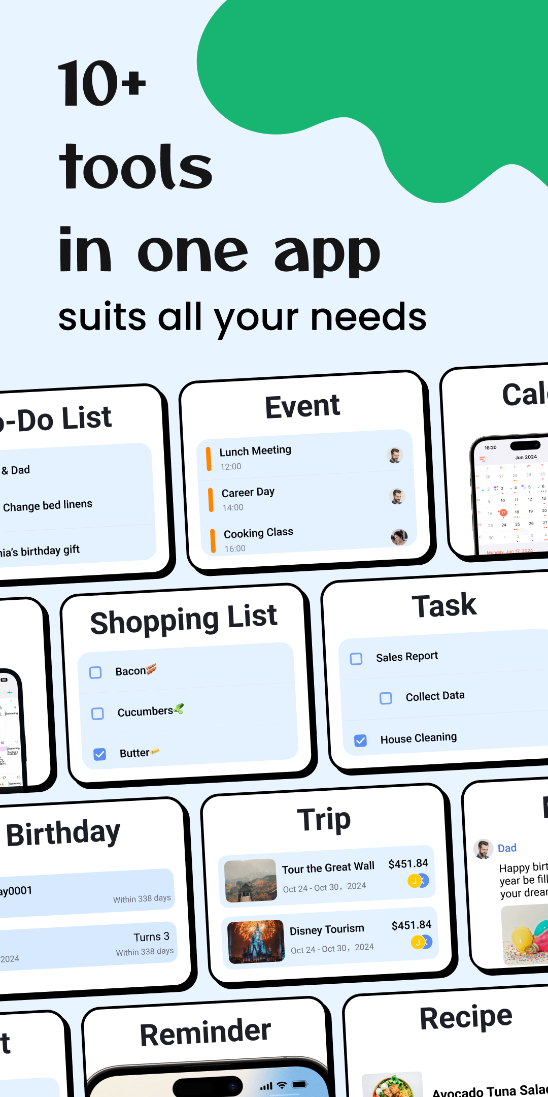 اسکرین شات 3 برنامه Family Shared Calendar: FamCal