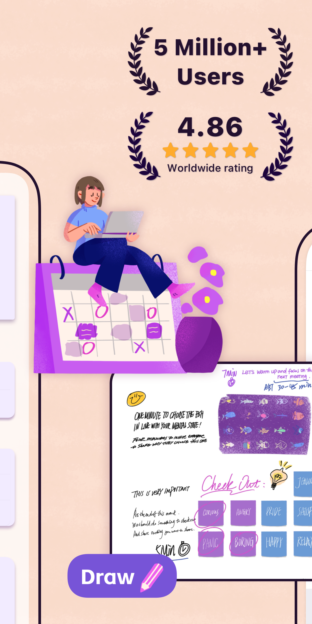 اسکرین شات 2 برنامه Planner Pro - Daily Calendar