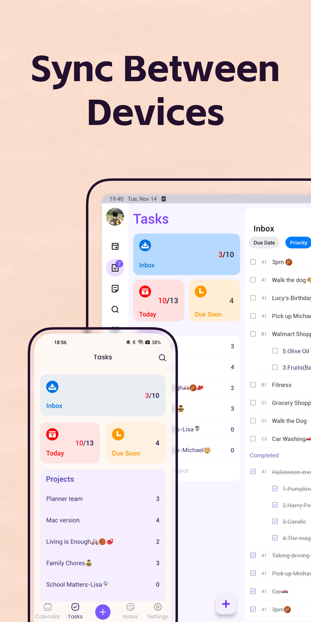 اسکرین شات 7 برنامه Planner Pro - Daily Calendar