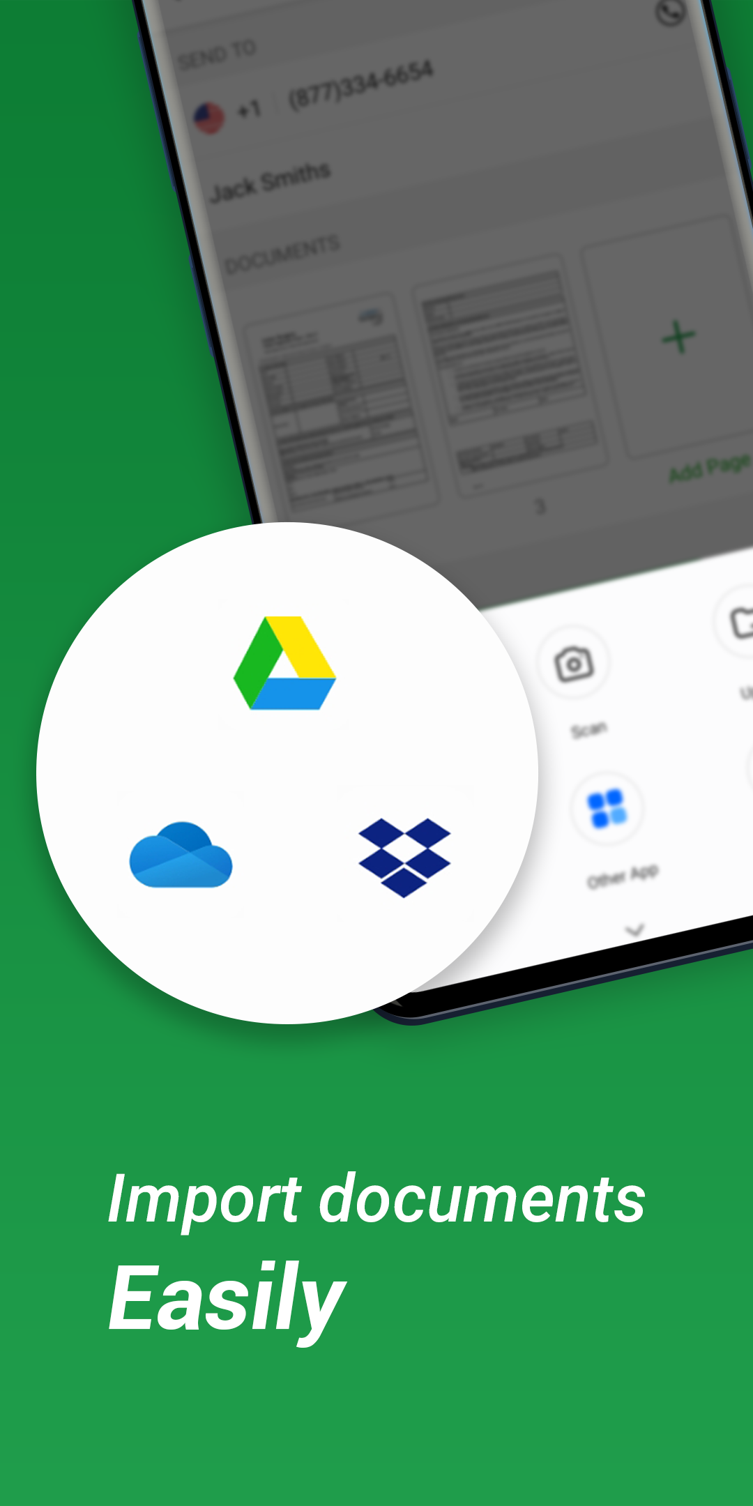 اسکرین شات 4 برنامه Tiny Fax - Send Fax from Phone