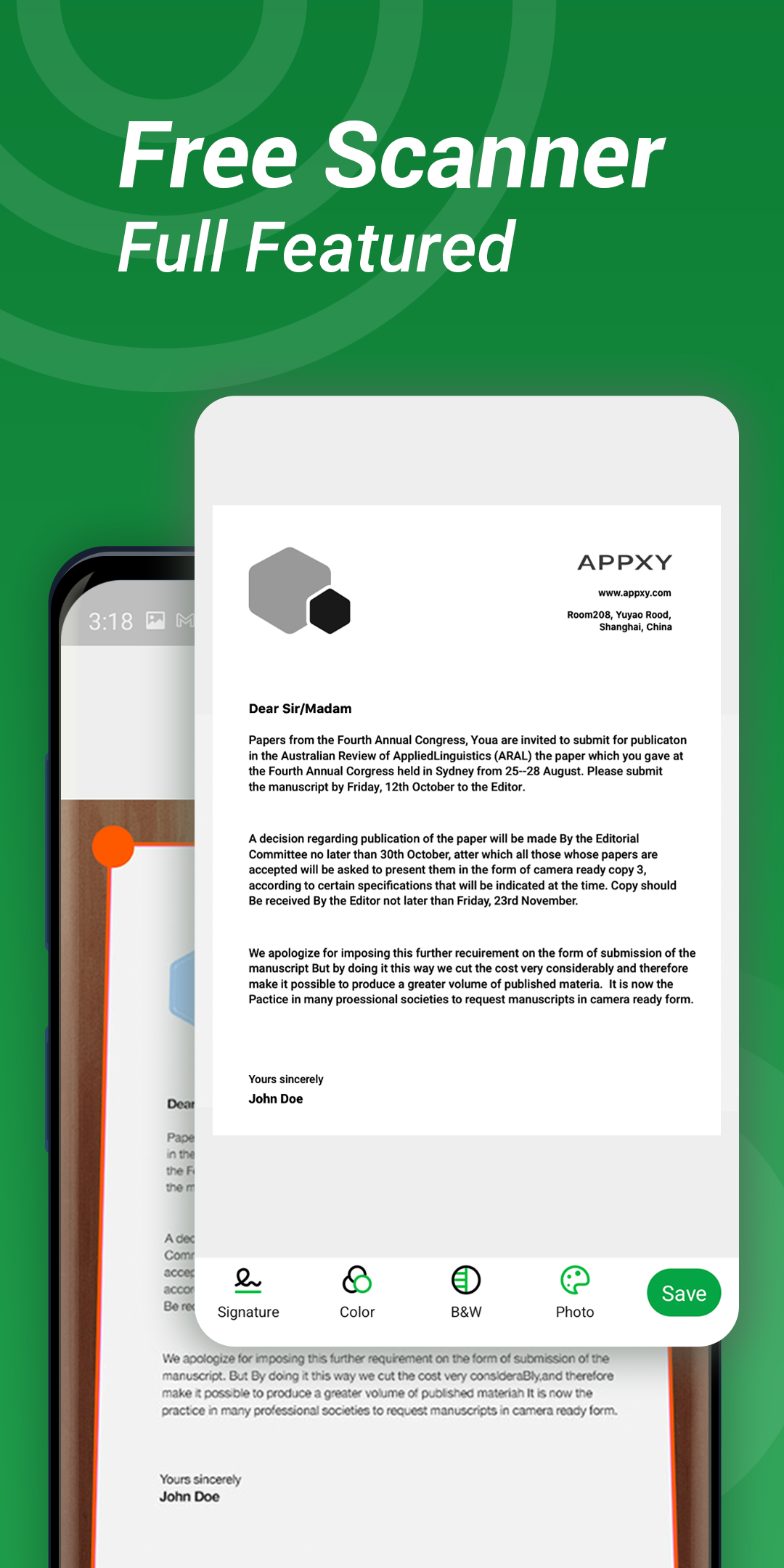 اسکرین شات 3 برنامه Tiny Fax - Send Fax from Phone