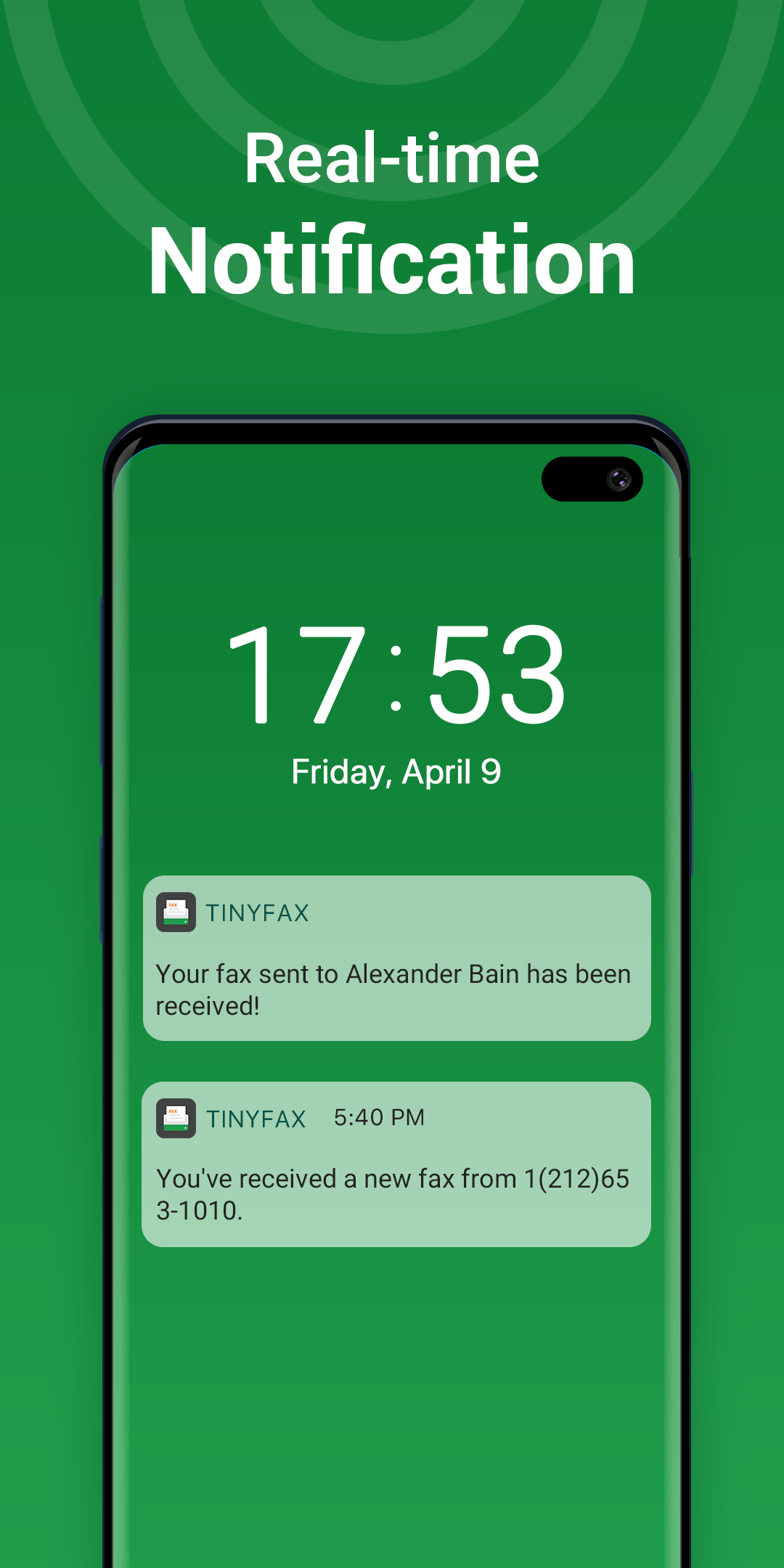 اسکرین شات 6 برنامه Tiny Fax - Send Fax from Phone