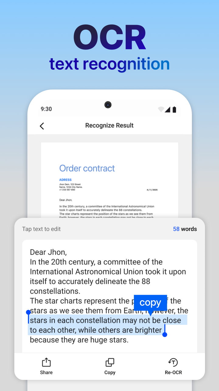 اسکرین شات 6 برنامه Tiny Scanner - PDF Scanner App
